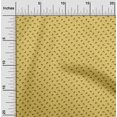 thumbnail image 2 of oneOone Tissu Jersey Viscose Jaune Minimal Rétro Matériel de Couture Imprimé Tissu au Mètre 60 Pouces de Large, 2 of 5