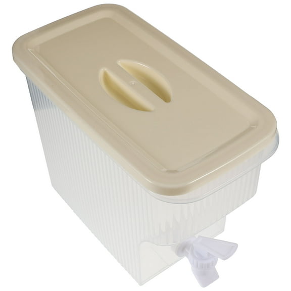 Raindrops Iced Tea Dispenser with Spigot Plastic Modern Jar Container for Outdoor Events 1Set