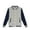 Grey, variant on Kids Jacket Boys Girls Thin Color-Block Button Coat Lightweight Cardigan Style Outerwear for Spring Daily Wear