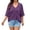 Purple, variant on hlysgo Plus Size Tops for Women Short Sleeve Casual V Neck Tunics Fall Fashion Shirts Trendy Lightweight Pullover Sweaters with Pocket Black,4xL