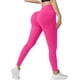 thumbnail image 2 of Pantalones de yoga para mujer, ajustados, de cintura alta, con realce de cadera, a rayas, con rosca, para uso externo., 2 of 7