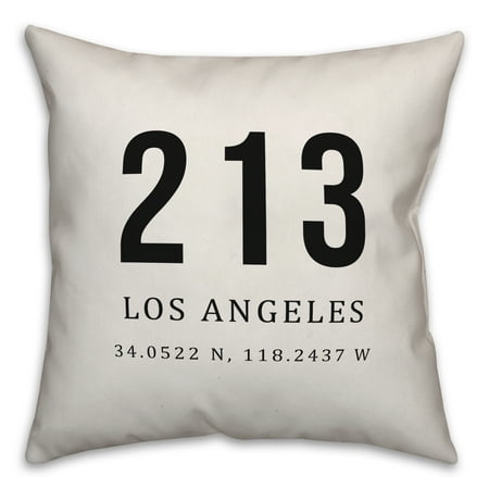 Creative Products Los Angeles Coordinates 18x18 Indoor / Outdoor Pillow