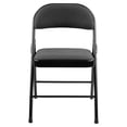 thumbnail image 5 of Commercialine 950 Series 29.25" Folding Chair in Star Trail Black (Set of 4), 5 of 5