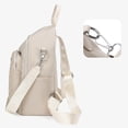 thumbnail image 4 of Stylago Womens Fashion Backpack Nylon Water Proof Schoolbag Daypack Detachable Strap Multiple Compartments Laptop Bags Beige, 4 of 7