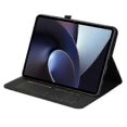 thumbnail image 2 of Compatible Oppo Pad Neo Leather Case with Cloth Texture, Tablet Stand Cover and Card Holder, 2 of 5