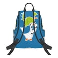 thumbnail image 2 of Balery Goose Holding an Umbrella Lightweight Backpack for Men and Women - Durable and Water-Resistant, Ideal for School, Work, Travel, and Everyday Use, 2 of 9