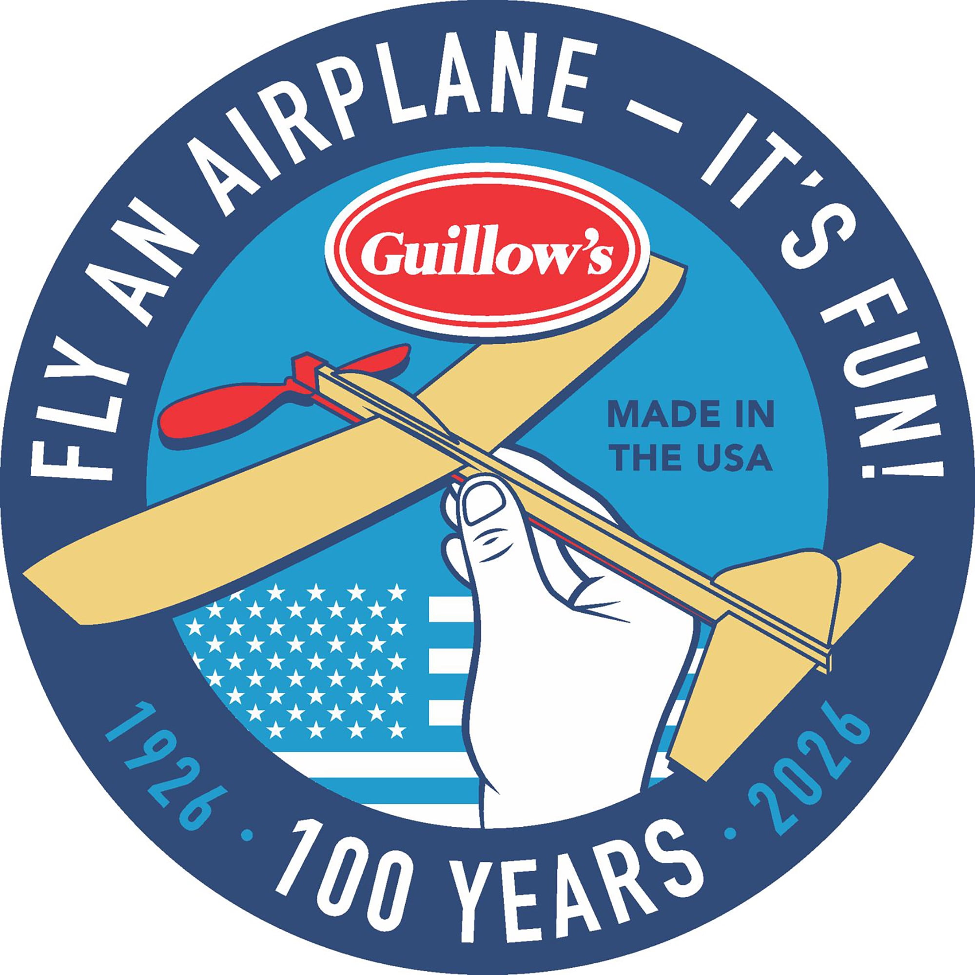 Guillow's: Build-N-Fly Model Kit - Goldwing 4000 - Level 1 Learning Series, All-In-1 DIY Plane Construction Project, Laser-Cut Balsa Wood, Craft Set