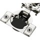 thumbnail image 4 of Ravinte 60 Pack 30 Pairs 1/2 inch Overlay Soft Close Hinges for Kitchen Cabinet Hinges Satin Nickel Hidden Hinges Stainless Steel Concealed Hinge self Closing, 4 of 5