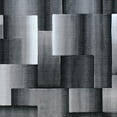 thumbnail image 6 of Emma + Oliver 8x10 Modern Cubist Olefin Accent Rug in Gradient Shades of Black, Gray and White with Natural Jute Backing, 6 of 6