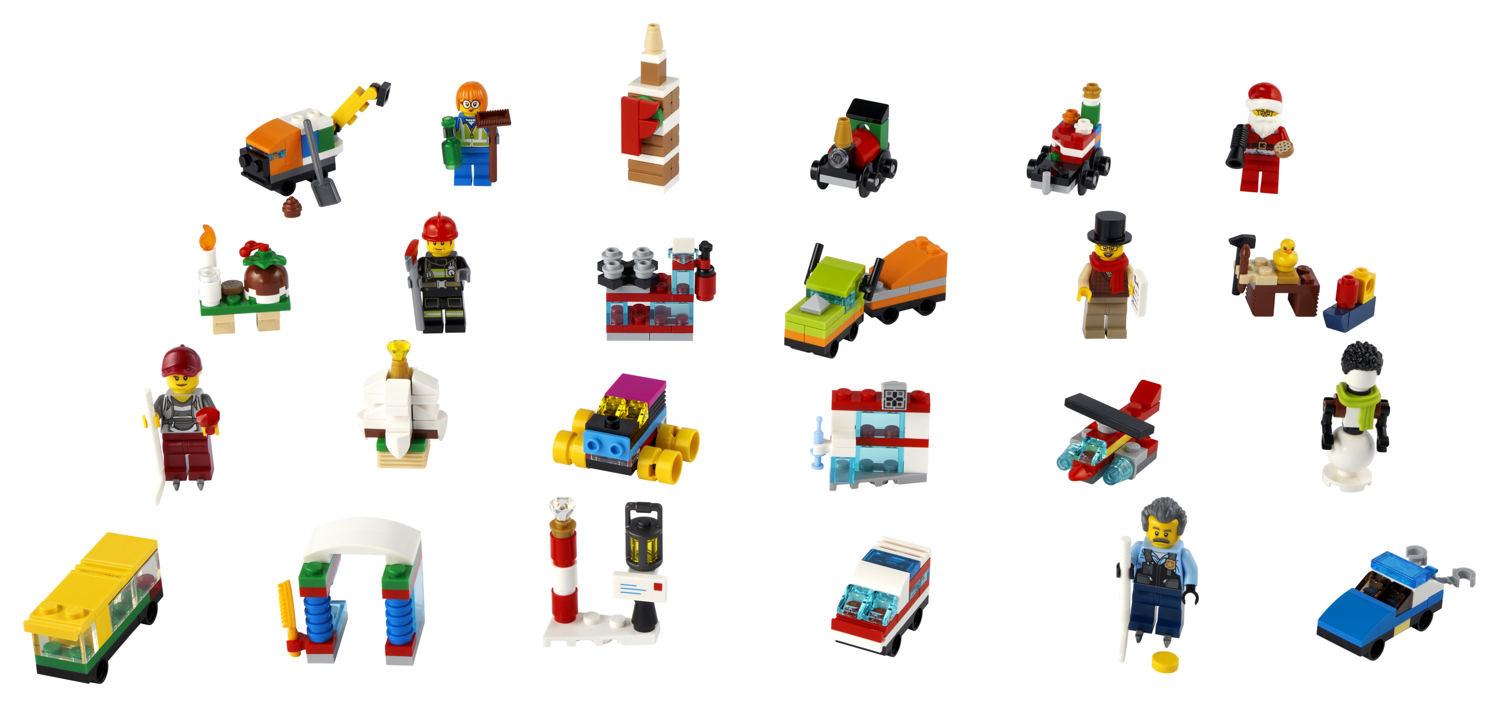 LEGO City Advent Calendar 60303 Building Toy (349 Pieces) - image 3 of 7