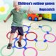 thumbnail image 1 of Hula Hoop, carrera de obstáculos para niños, juegos al aire libre para niños, aro de entrenamiento para niños, juegos deportivos al aire libre, juguetes físicos para el hogar, 1 of 6