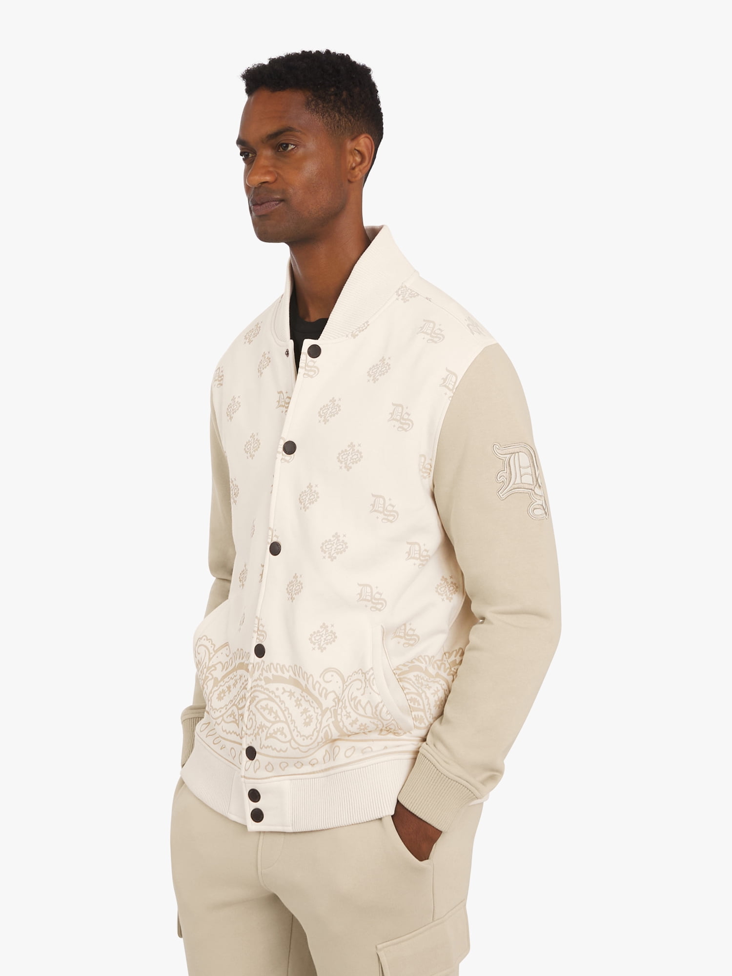 Dogg Supply by Snoop Dogg All-Gender Young Men's and Women's Varsity Jacket, Sizes XS - 5XL