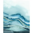 thumbnail image 3 of Popp, Grace 15x18 Black Modern Framed Museum Art Print Titled - Quiet Wave II, 3 of 5