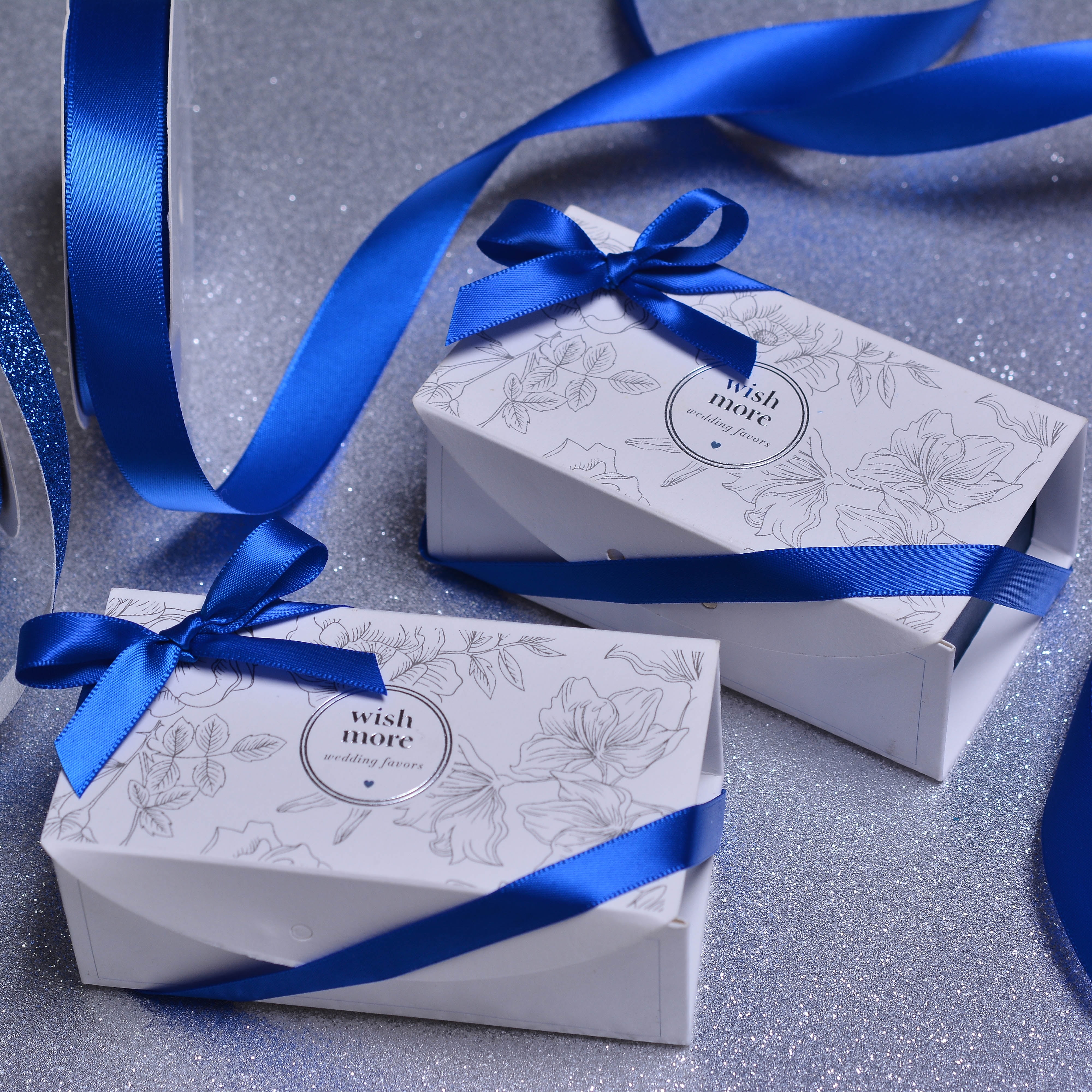 Yama Ribbon, Royal Blue Ribbon Tower, 8 Unique Ribbons, 96 feet