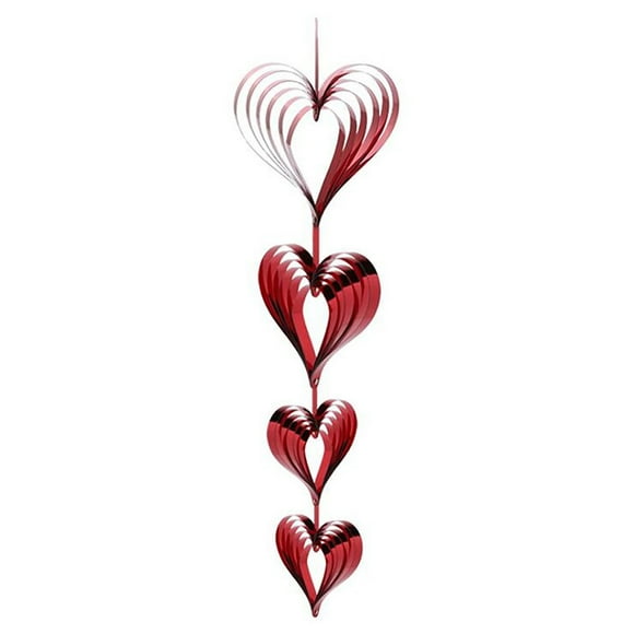 XZNGL Décor de la Maison Valentine Day Decorations Heart Ornaments Romantic Pendant Pendant