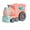 pink, variant on BESTSKY Toy Cars,Small Train Cars Toys,Electric Interaction Toy Cars for Toddlers 1-3,Blue