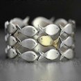 thumbnail image 2 of To My Daughter Swimming Against The Current Ring Adjustable Finger Ring For Women, 2 of 5