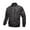 Black, variant on HaoXianJian Men's Bomber Jacket Lightweight Casual Spring Fall Windbreaker Zip Up Coat with Zipper Pockets (Reg. Or Big & Tall)
