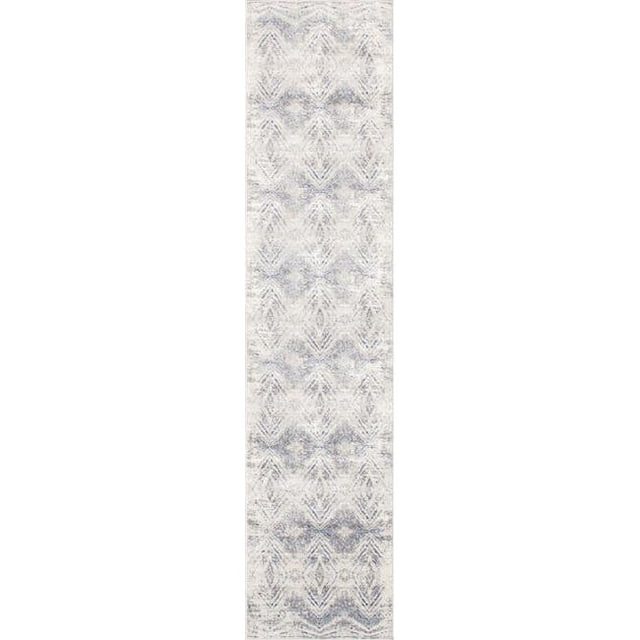 Pasargad Home PD-193B 2.04x6 2 ft. 4 in. x 6 ft. Efes Design Power Loom Runner Rug, Light Grey