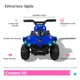 thumbnail image 3 of Carro Montable Eléctrico Moto Cuatrimoto Nino Tek-388 Azul, 3 of 4