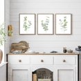 thumbnail image 2 of 3pcs Green Eucalyptus Prints Bathroom Wall Art, Bedroom Wall Decor, Living Room Wall Decor, Home Gift, No Frame, 2 of 4