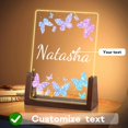 thumbnail image 2 of Luz de noche de mariposa personalizada para niñas, regalos de cumpleaños de Navidad personalizados para niñas, luz de noche de acrílico, decoración de guardería para bebés, lámpara de noche, regalos ú, 2 of 6