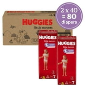 Huggies 105343900 Little Movers Baby Diapers Size 7 42 Ct