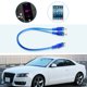 thumbnail image 4 of 10 Uds 1 hembra a 2 macho RCA Y Cable divisor Cable convertidor de Audio para coche Cable adaptador, 4 of 6
