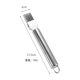 thumbnail image 4 of Cortador de cebollín de acero inoxidable, triturador de verduras, cuchillo para raspar cebollín, cortador de cebollín de acero inoxidable, 4 of 4