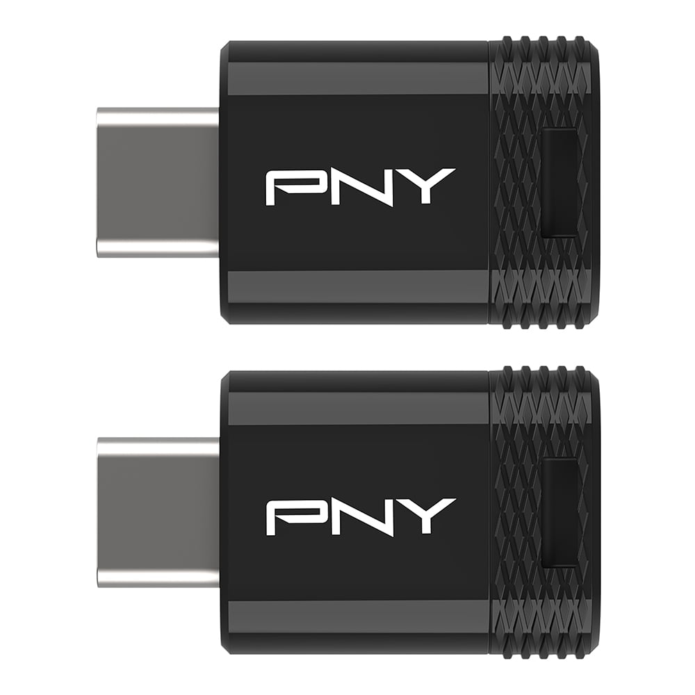 128GB PNY Elite-X Fit Type-C USB 3.2 Flash Drive – Up to 200MB/s Read, Advanced Performance, Convenient Portable Data Storage, Ultra Compact Fit Design, Type-C Connector,2-Pack