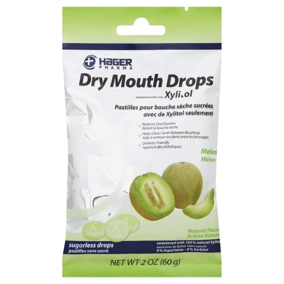 MIRADENT, DRY MOUTH DROPS,MELON 2 OZ EA 1