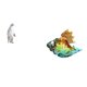 thumbnail image 1 of Escultura de pingüino,Escultura de pingüino para decoración nórdica del hogar,figura de caracola,Figura de caracola de vidrio soplado a mano,adorno marino,Escultura, 1 of 8