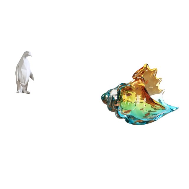 Escultura De Cristal De Pingüino, Figura Coleccionable, Artesanía, Adorno Decorativo, Estatua De Animal Marino De Resina Para Inauguración De La Casa, Mesa, Bar, Dormitorio, Oficina,