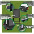 thumbnail image 5 of SPORTTISTA Baseball Strike Zone Target, Compatible with Wiffle Ball and Blitzball, Stable and Lock-in Connections with Strong Fabric Target (Large 30" x 23"), 5 of 8