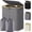 Charcoal Gray, variant on 65L Slim Laundry Hamper with Lid, Narrow Laundry Basket with Removable Bag & Bamboo Handles, Fodable Thin Dirty Clothes Hamper for Laundry Collapsible Bin for Bathroom Bedroom Dorm, Beige