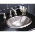 thumbnail image 2 of Native Trails Rolled Baby Classic Brushed Nickel Drop-in Oval Bathroom Sink, 2 of 4