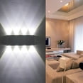thumbnail image 3 of JIAIA Modern Aluminum LED Wall Sconce 8W Cold White Indoor Lighting, 3 of 8