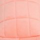 thumbnail image 5 of Women Makeup Storage Bag Large Capacity Soft Plush Zipper Closure Checkered Cosmetic Bag Pink, 5 of 5