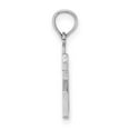 thumbnail image 2 of FJC Finejewelers 14k White Gold 21"block Styl Charm, 2 of 6