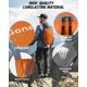 thumbnail image 4 of Mochila Gonex ultraligera y plegable de 20 litros, color naranja, 4 of 7
