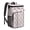 Black-205, variant on Cute Doughnut Themed Cooler Backpack, Leakproof Lunch Bag with Dessert Print for Picnics and Road Trips