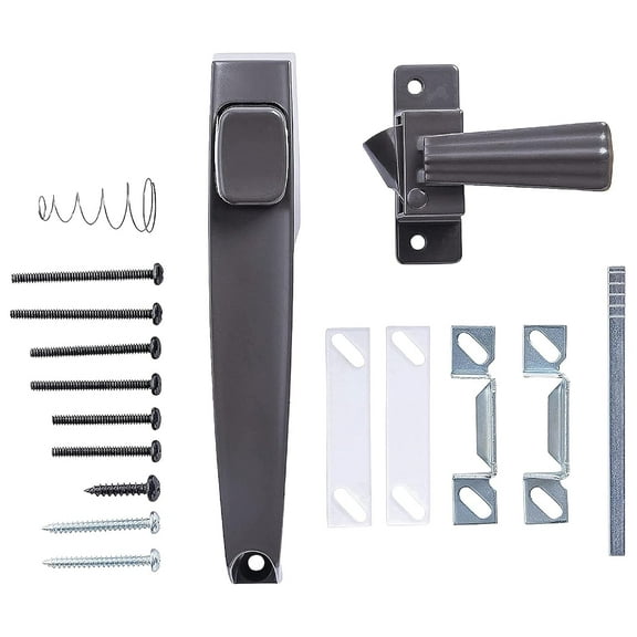 Wright Products V333FB TIE-DOWN PUSH BUTTON Handle, FLORIDA. BRONZE , Brown C63