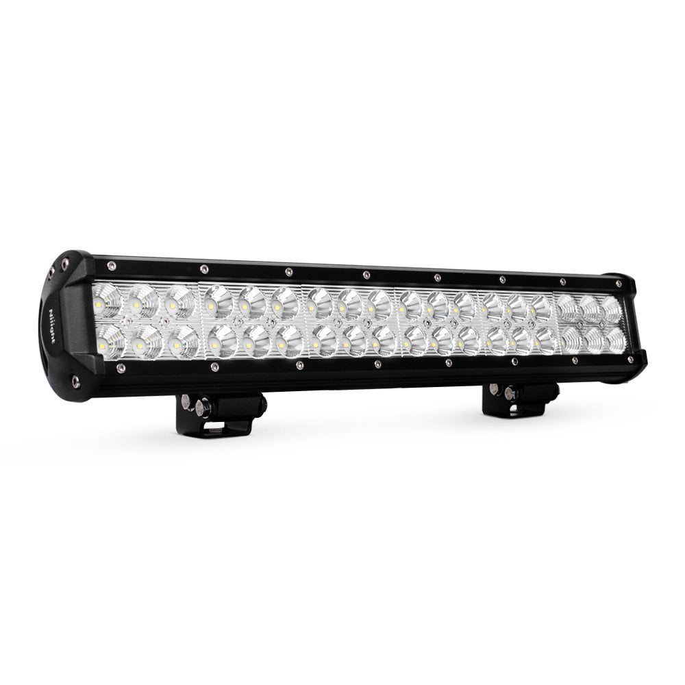 Nilight Light Bar 17" 108W LED Lights Spot Flood Combo Led Off Road