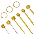 thumbnail image 1 of 3 Packs Replacement Acoustic Guitar Strings Set Durable Copper Wire for Most Guitars Accessories, 1 of 2