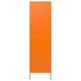 thumbnail image 2 of vidaXL Garde-Robe Orange 90x50x180 cm Acier, 2 of 5