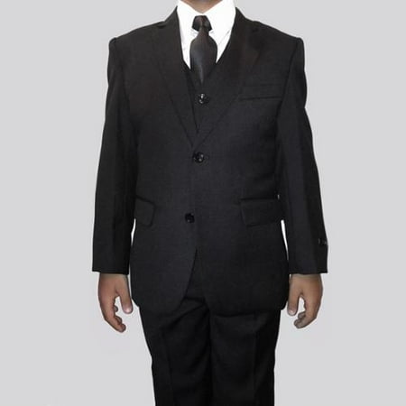 Shop by category At Occasion Wear for Kids we specialize in boy’s suits, ranging from 4 piece boys suits and 5 piece boys suits. We have a huge selection of designs in our Boys Wedding Outfits section with some very exclusive Boys Wedding Suits that cannot be found elsewhere.