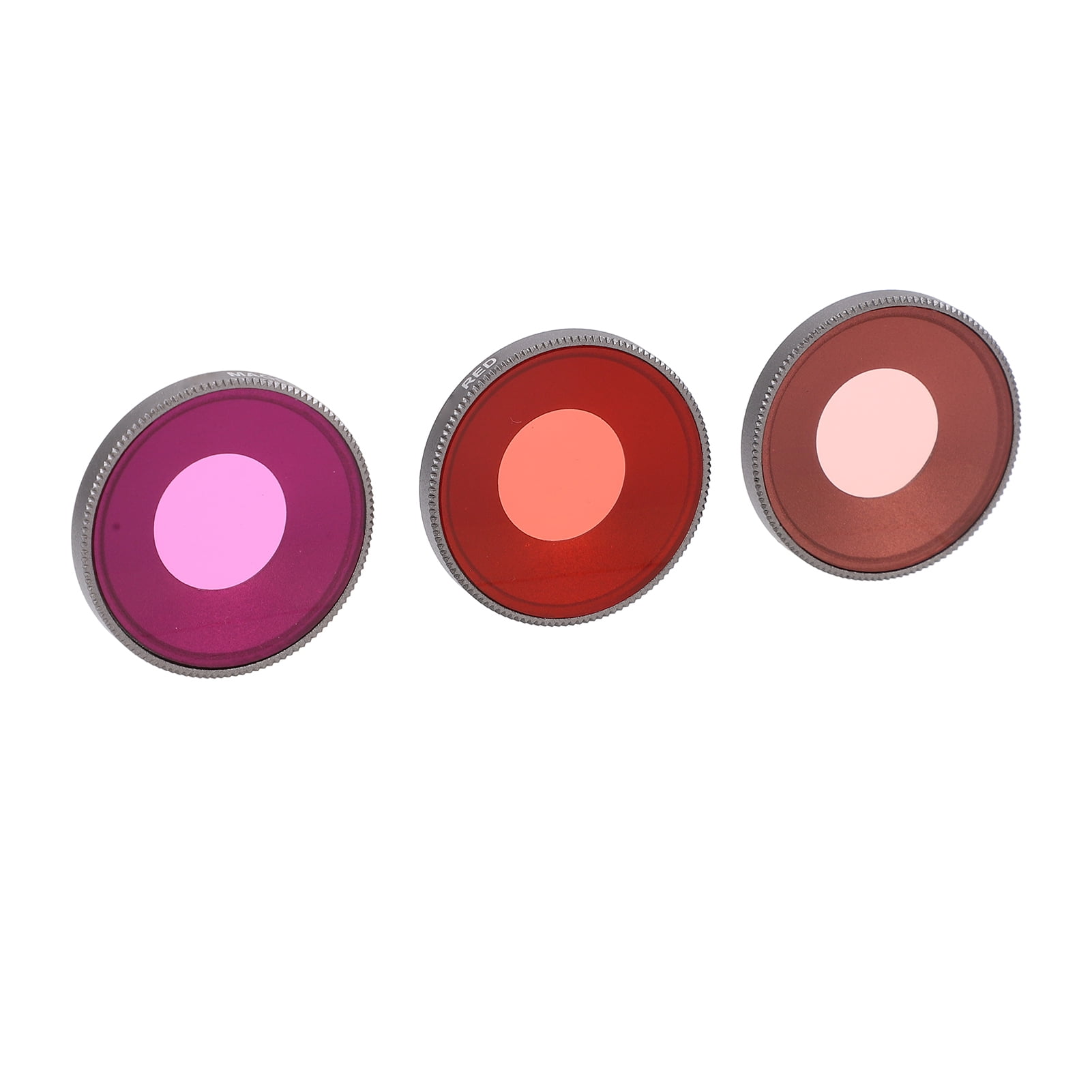 Camera Lens Diving Filters, Pink Red Purple Correct Color Deviation