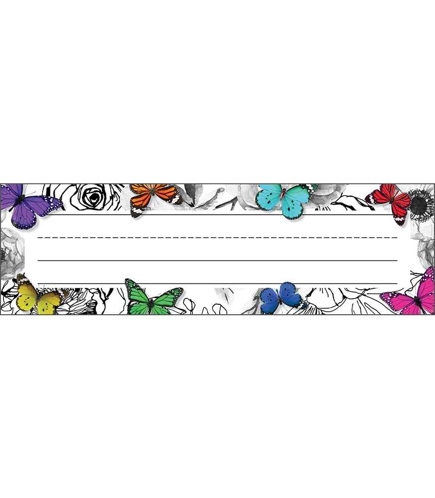 Schoolgirl Style Woodland Whimsy Nameplates (36)