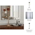 thumbnail image 5 of Modern Tall Chain Link Inspired Candle Holer for Home Decor - Versatile Tealight or Taper Candle Stick Holder for Table Centerpieces - Perfect Candle Stand Holder for Mantel or Console - 24", Gold, 5 of 11