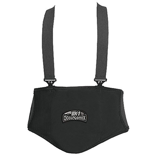 OK-1 92501 Ceinture Lombaire Noire pour le Dos, Très Grande